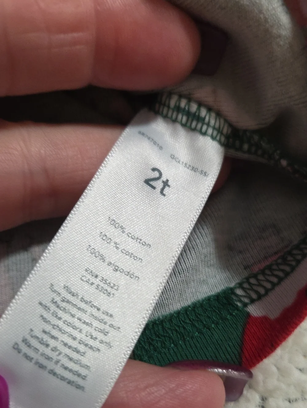 CARTERS 2PC CHRISTMAS PAJAMAS